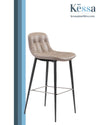 Banco De Bar Modelo Tangiers - Taupe