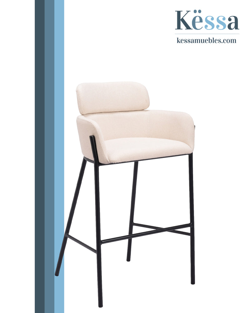 Banco de Bar Bremor - Beige