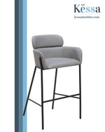 Banco de Bar Bremor - Gris
