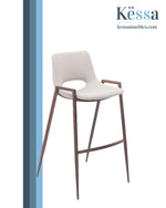 Banco de Bar Desi - Beige
