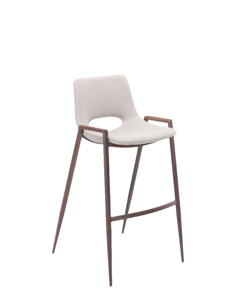 Banco de Bar Desi - Beige