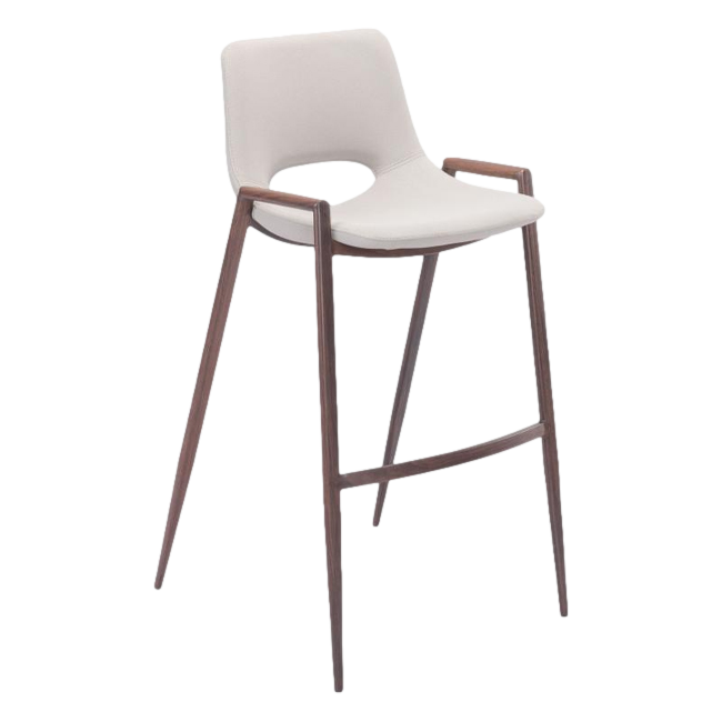 Banco de Bar Desi - Beige
