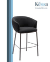 Banco de Bar Essen - Negro