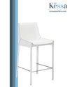 Banco de Bar Fashion - Blanco