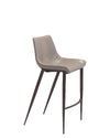 Banco de Bar Magnus - Gris/Nuez