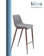 Banco de Bar Magnus 2 - Gris
