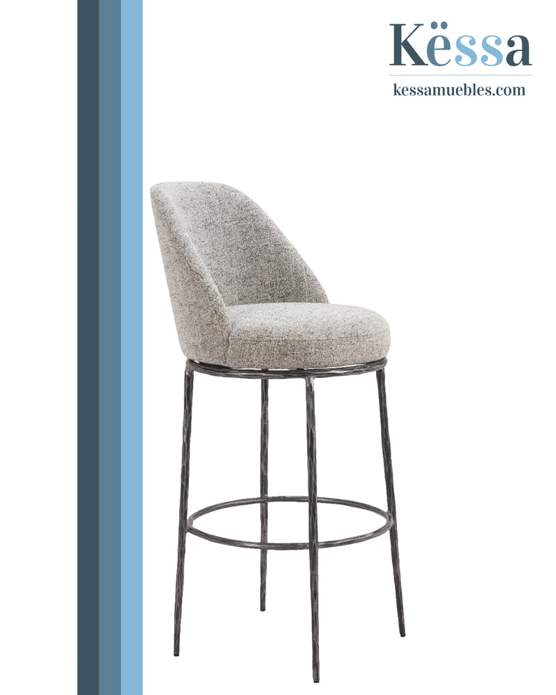 Banco de Bar Nordhavn 2 - Gris