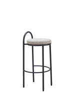 Banco de Bar Sisal - Negro