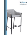 Banco de Barra Andover - Gris