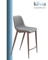 Banco de Barra Magnus 2 - Gris