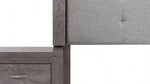 Recamara Aurora King Size 3 piezas - Gris