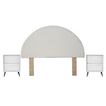 Recamara KS 3 Piezas Milna - Blanco