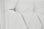 Recamara KS 3 Piezas Emilia - Blanco y Plata
