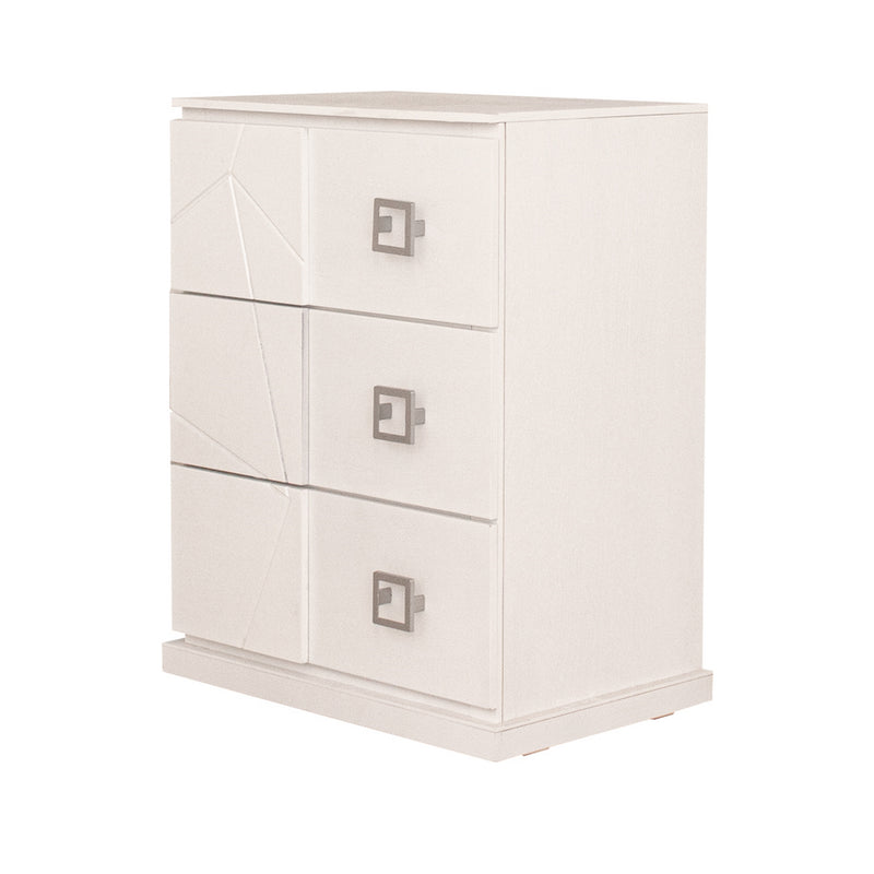 Recamara KS 3 Piezas Eloria - Gris y Blanco