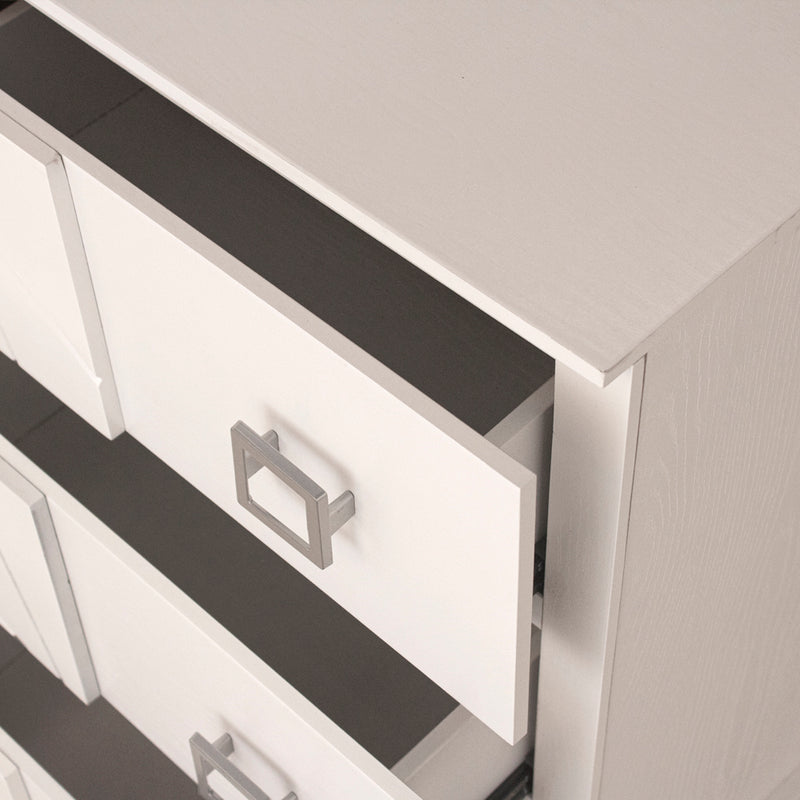 Recamara KS 3 Piezas Eloria - Gris y Blanco