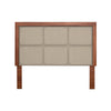Recamara KS 3 Piezas Gizella - Nogal y Beige