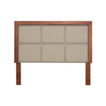Recamara KS 3 Piezas Gizella - Nogal y Beige