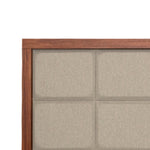 Recamara KS 3 Piezas Gizella - Nogal y Beige