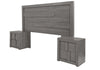 Recamara KS 3 Piezas Jazz - Gris