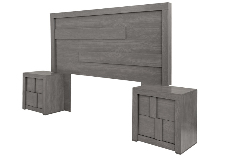 Recamara KS 3 Piezas Jazz - Gris