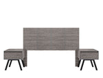 Recamara KS 3 Piezas Patricia - Gris