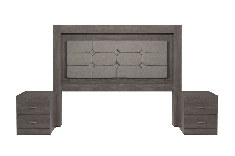 Recamara KS 3 Piezas Kirena - Gris