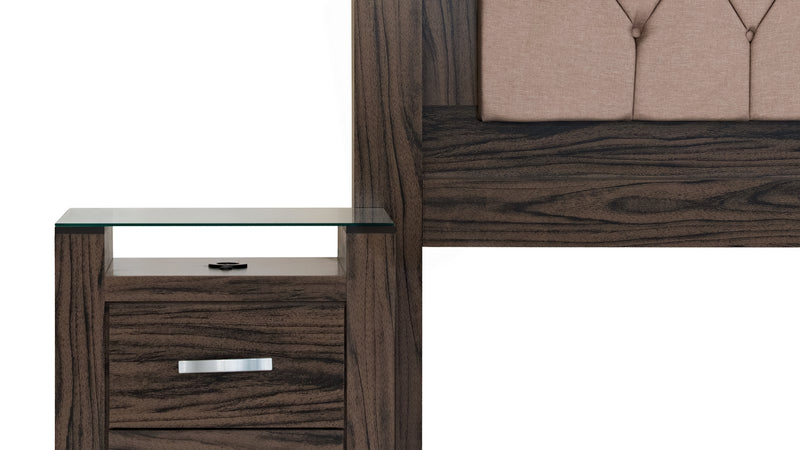 Recamara KS 3 Piezas Magnolia - Nogal