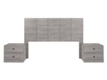 Recamara KS 3 Piezas Louis - Gris