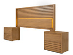 Recamara KS 3 Piezas Liora - Natural
