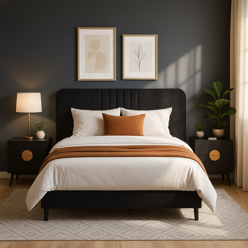 Recamara KS 3 Piezas Luell - Negro