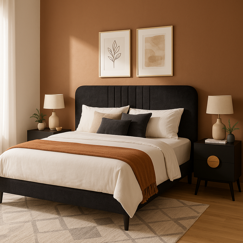 Recamara KS 3 Piezas Luell - Negro
