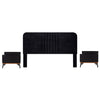 Recamara KS 3 Piezas Guelara - Negro