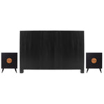 Recamara KS 3 Piezas Nordia - Negro