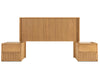 Recamara KS 3 Piezas Katir - Natural