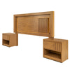 Recamara KS 3 Piezas Qatar - Natural