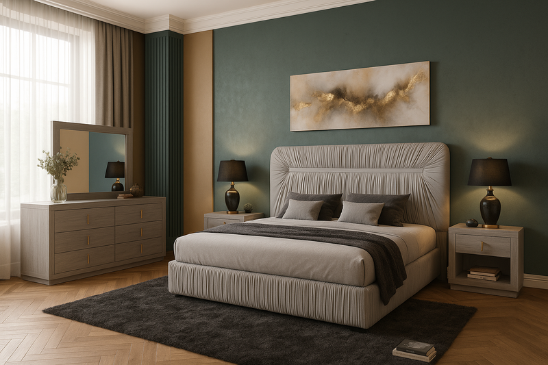 Recamara KS 3 Piezas Auma - Gris