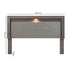 Cabecera KS Aurora - Gris
