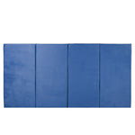 Cabecera King Size Odelia - Azul