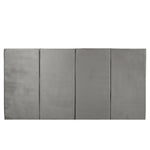 Cabecera King Size Odelia - Gris
