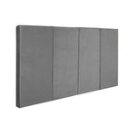 Cabecera King Size Odelia - Gris