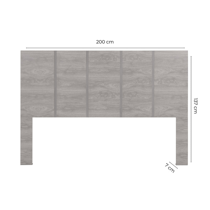 Cabecera KS Louis - Gris