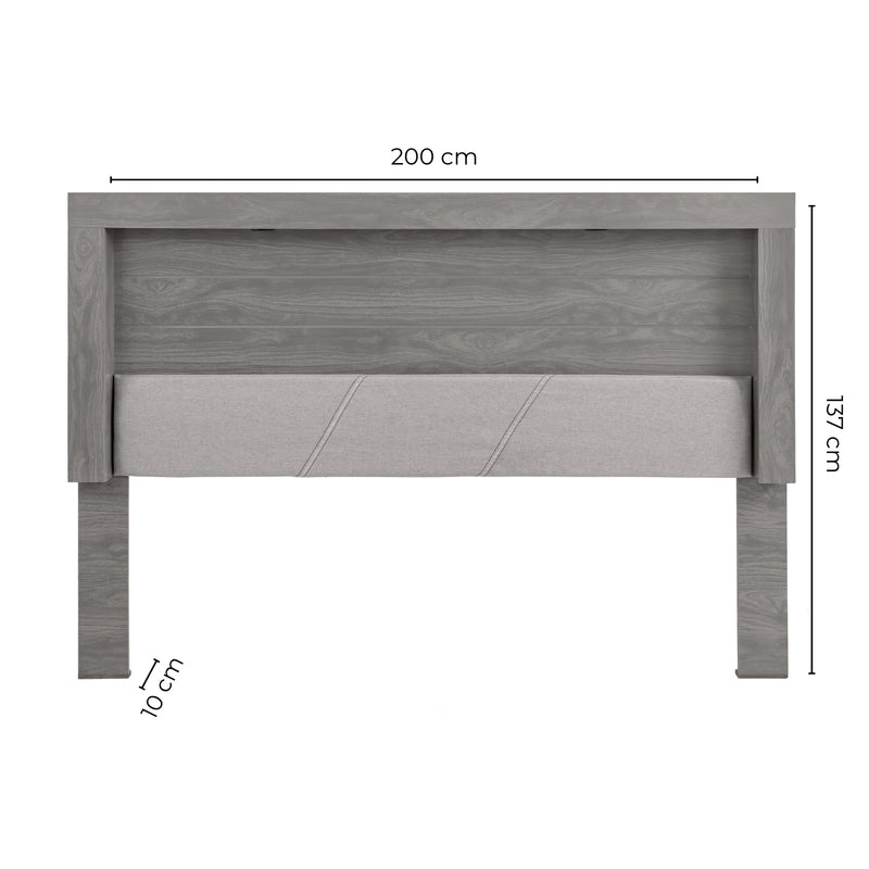 Cabecera KS Valentina - Gris