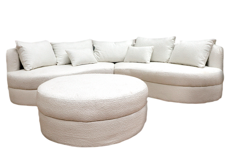 Sala Modular Carrara - Hueso