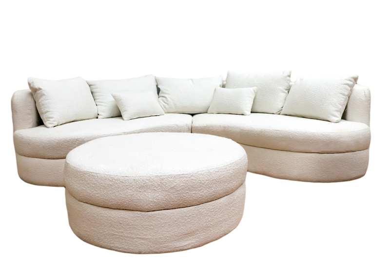Sala Modular Carrara - Hueso