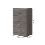 Comoda Cajonera Kirena - Gris