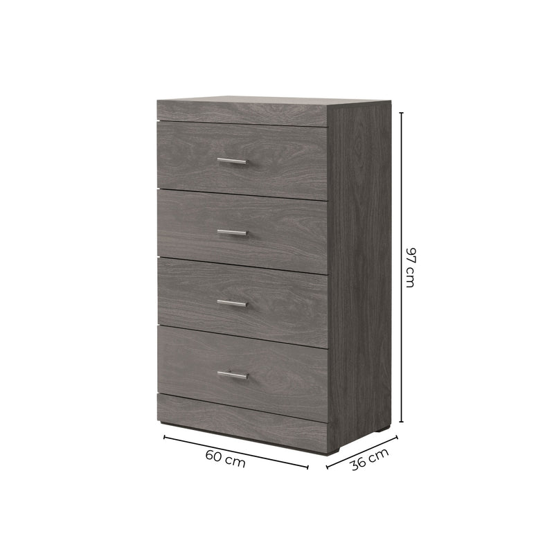 Comoda Cajonera Kirena - Gris