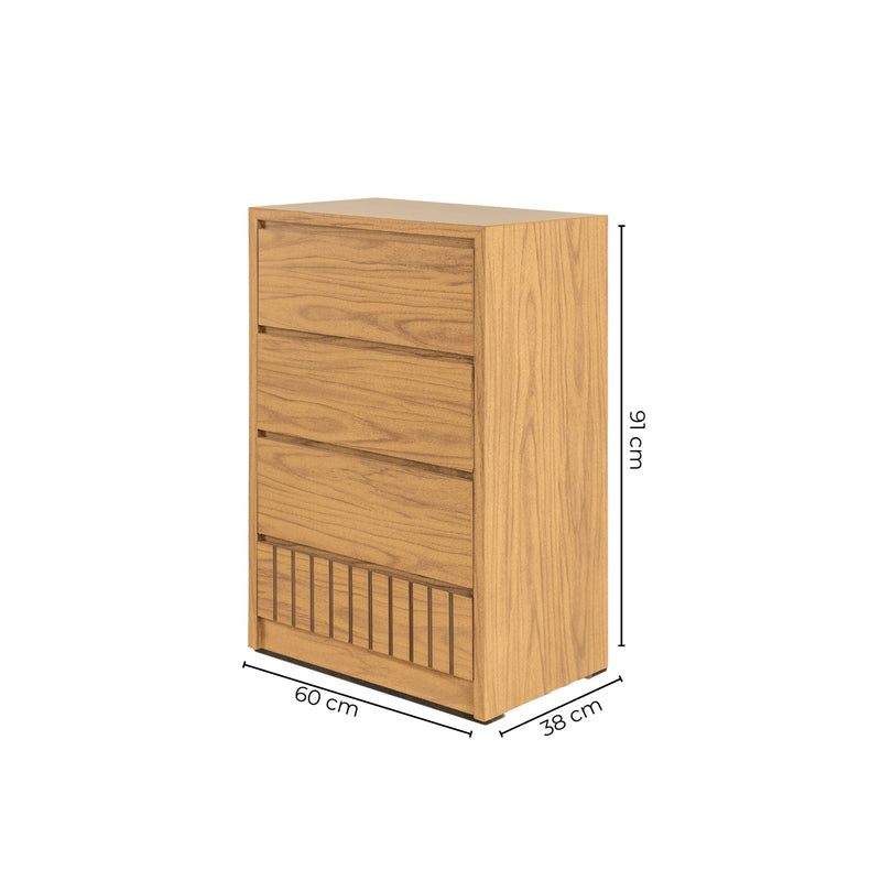 Comoda Cajonera Katir - Natural
