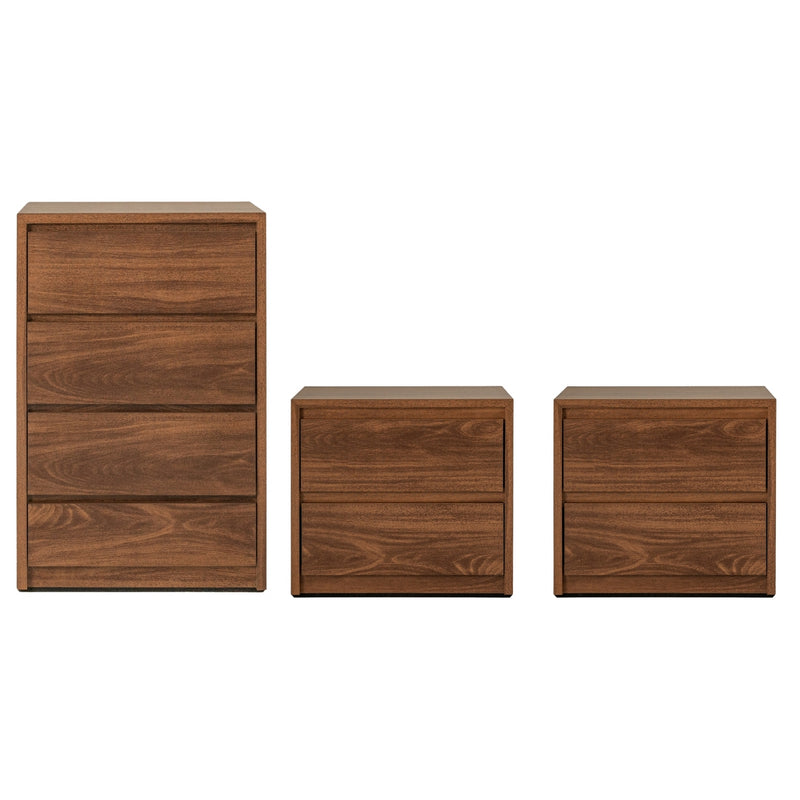 Set de Cajonera y 2 Buros Amaris - Parota