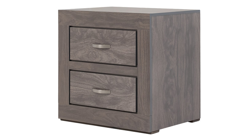 Set de Cajonera y 2 Buros Aurora - Gris