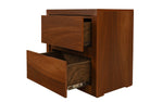 Set de Cajonera y 2 Buros Burella - Nogal